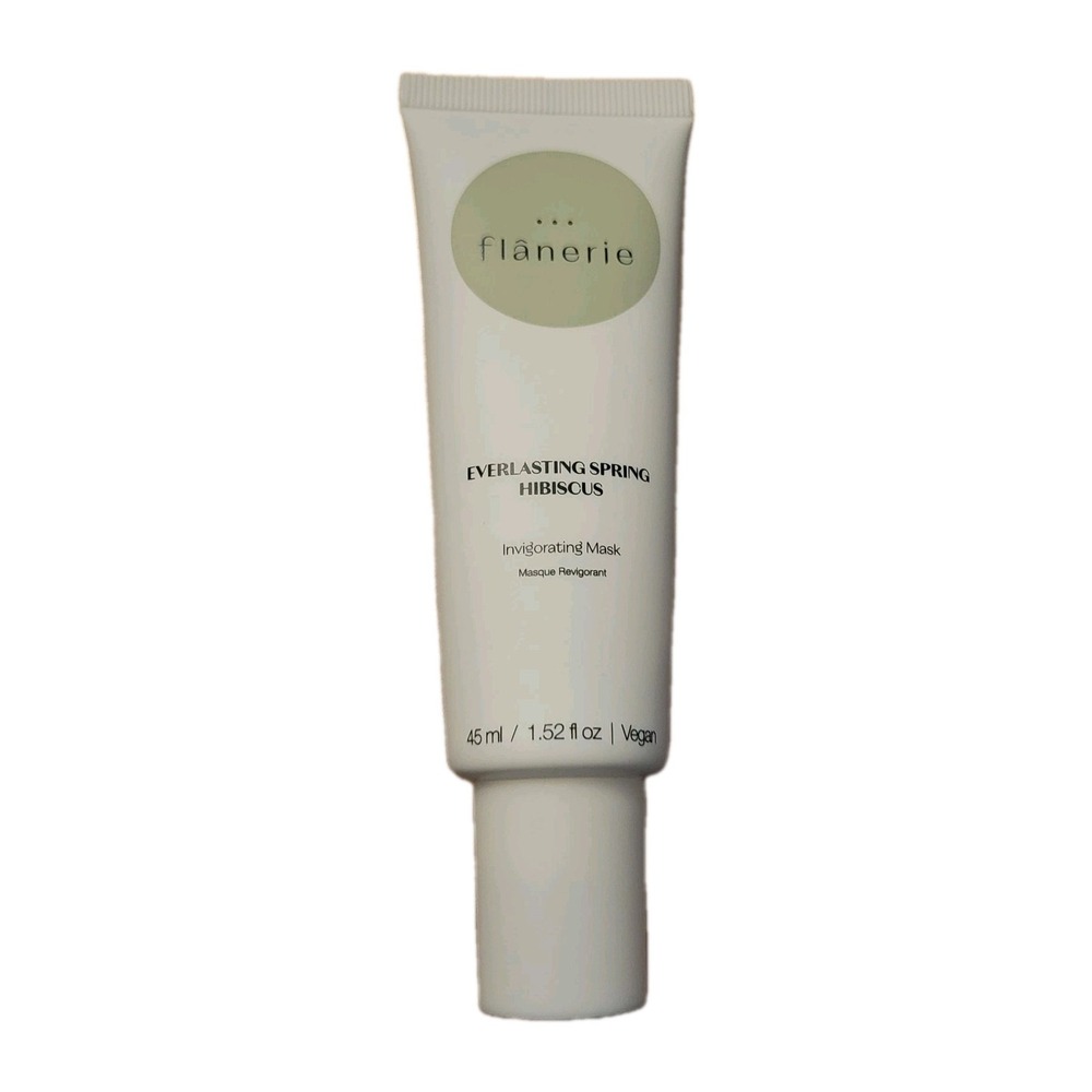 flanerie Everlasting Spring Hibiscus Invigorating Mask 45ml/1.52 oz Vegan Sealed